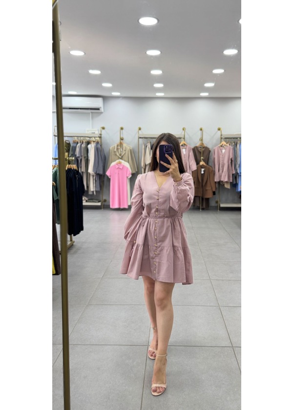 PAMUKLU ZARA MODEL ELBİSE
